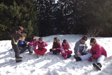 61 enfants en classe de neige