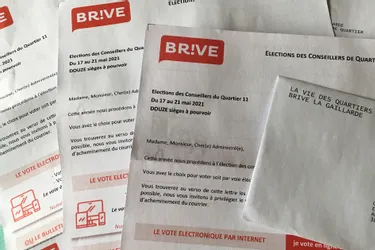 Pour désigner son conseil de quartier à Brive (Corrèze), deux modes de vote sont proposés
