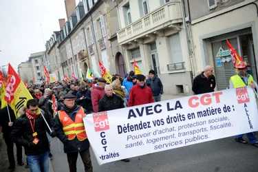 150 manifestants à Moulins pour une véritable hausse du Smic