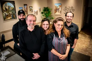 Le restaurant À Damas de Montluçon est géré par la famille Farah, arrivée de Syrie en 2013
