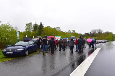 150 manifestants contre le projet d'usine de pellets à Bugeat