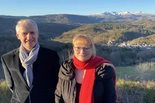 Elisabeth Crozet et Eric Papon se présentent pour "Un nouvel avenir à Saint-Nectaire" (Puy-de-Dôme)