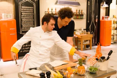 Une étape de plus dans Top Chef pour l'Auvergnat Adrien Descouls