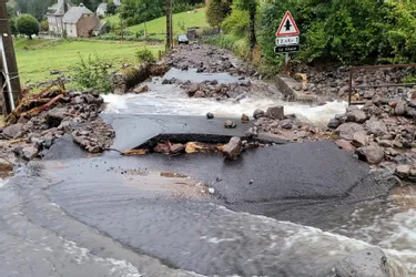 Le Falgoux (Cantal) déplore de nombreux dégâts après les inondations du 14 et du 15 septembre