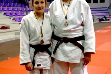 Les deux cadettes judokas de la MLC