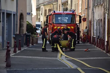Fuite de gaz : la place du Postel à Brioude bouclée pendant près d'une heure ce lundi