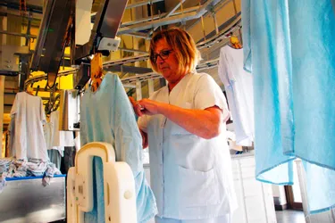 A Vichy, la blanchisserie de l'hôpital fonctionnera bientôt à plein régime