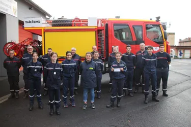 Avec les jeunes pompiers du Val d'Allier