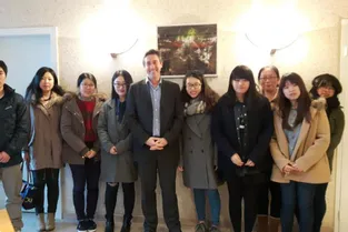 Les étudiants chinois de l’IUT en visite