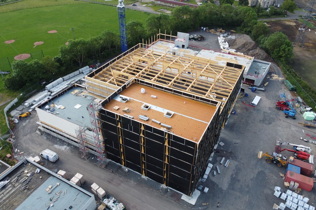 Le Puy-en-Velay : le chantier du complexe sportif de Guitard avance à ...
