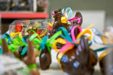 Pour Pâques, les clients de la chocolaterie Riol sont restés fidèles malgré l'inflation à Aurillac