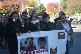 Un dernier hommage à Alexis Voyer a eu lieu cet après-midi