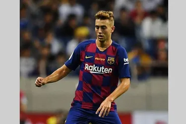 Oriol Busquets (FC Barcelone) vers le Clermont Foot