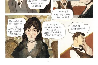 Le musée d’Orsay revisité en BD par Manuele Fior