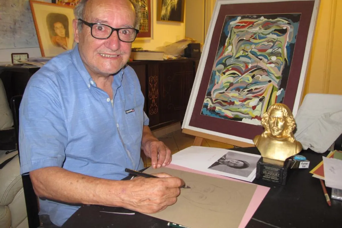 L'artiste rambolitain Michel Maury a reçu un prix d'une académie des arts  et lettres italienne - L'Écho Républicain