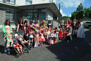Les bambins ont défilé pour Carnaval