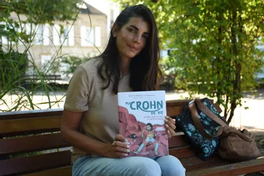 Atteinte de la maladie de Crohn depuis l'âge de 16 ans, Juliette Mercier, originaire de Brive (Corrèze), publie une BD sur sa vie