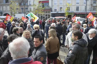 200 personnes pour le rassemblement du1er mai à Moulins