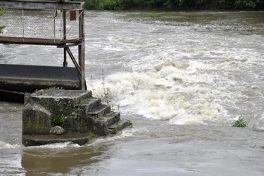 Alerte à la montée des eaux sur la rivière Sioule dans l'Allier