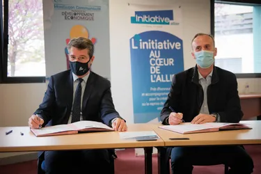 En 2021, Montluçon Communauté soutient Initiative Allier à hauteur de 7.500 euros