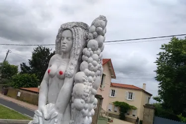 Aussitôt installée, une statue est vandalisée à Issoire