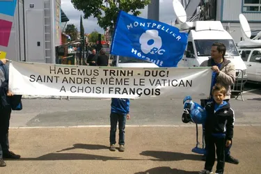 Les supporters de Montpellier ont de l'humour