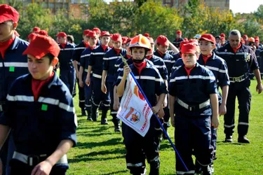 341 jeunes sapeurs-pompiers ont serré les rangs à Saint-Beauzire