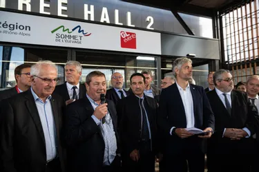 Le hall 2 et ses 10.400 m² inaugurés à la Grande halle d'Auvergne (Puy-de-Dôme)