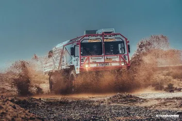 Le néo-Corrézien Gildas Carnet s'attaque au Dakar avec un camion de 12 tonnes