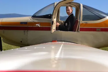 De l’aérodrome d’Ambert au Canada, le jeune pilote Florian Pascolo multiplie les expériences