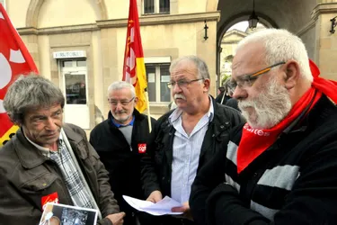 Colère des retraités CGT Énergie Corrèze/Cantal