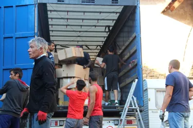 Un camion de dons collectés à Brioude est parti en direction de la Pologne