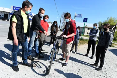 A Guéret (Creuse), les jeunes sont incités à cheminer vers leur autonomie à vélo