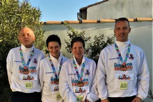 4 nouveaux marathoniens aux Cheires !