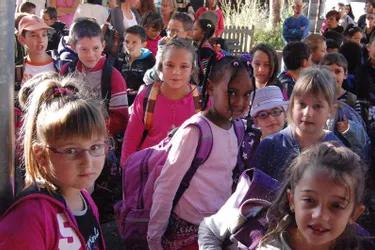 Hier matin, l’école élémentaire publique Jules-Ferry a accueilli quelque 170 élèves