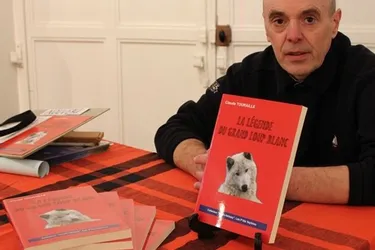 L’écrivain aubussonnais Claude Touraille vient de publier La Légende du grand loup blanc