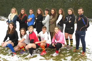 La section rugby féminin du lycée Bernart-de-Ventadour, avec 19 filles, est sur de bons rails