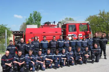 Les jeunes sapeurs-pompiers en formation