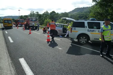 Cantal : un mort dans un accident sur la RN122 à Thiézac