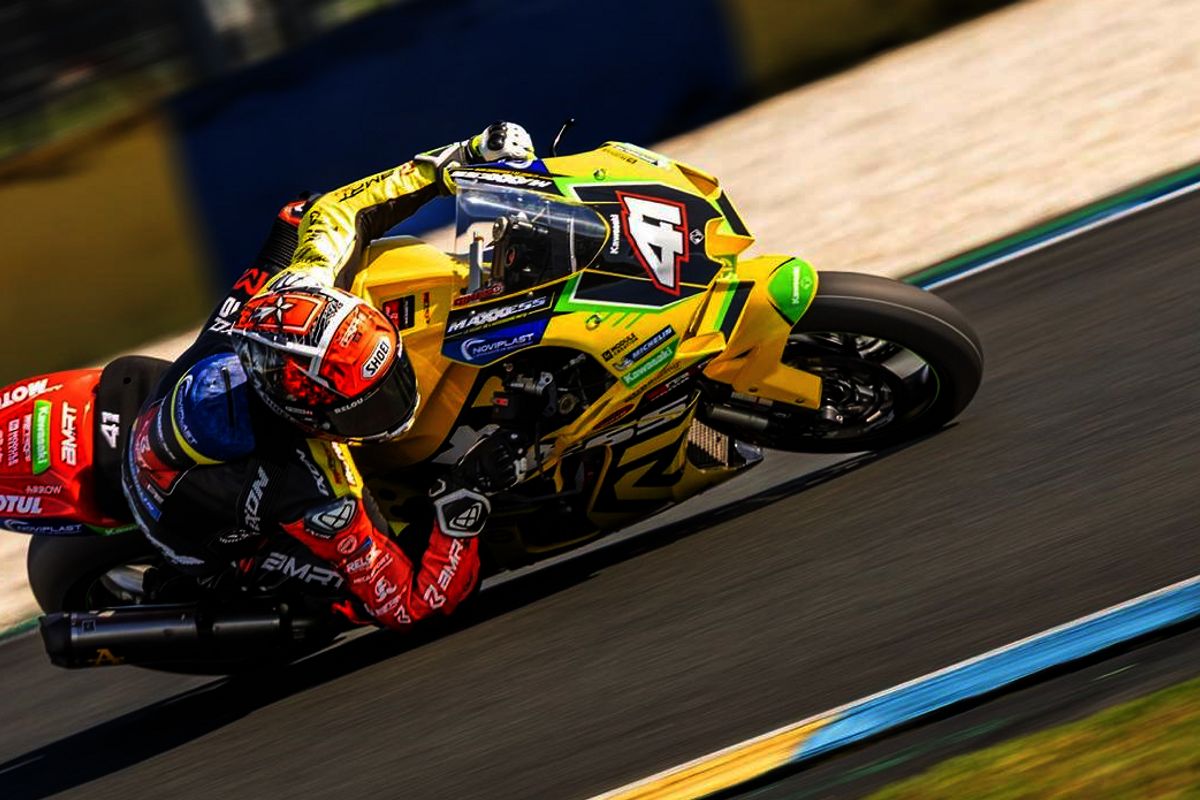 Motocyclisme : Mathieu Gines et BMRT ont signé de belles remontées sur ...