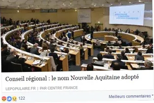 Nouvelle Aquitaine : vos réactions au nouveau nom de la région