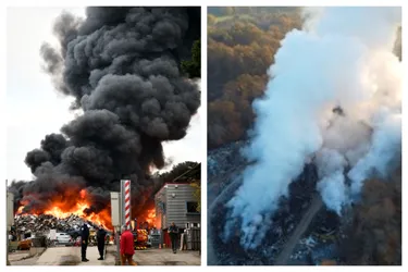 Incendie de CFM industrie à Brive : pourquoi la fumée noire est-elle devenue blanche