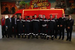 Les pompiers à l’honneur pour Sainte-Barbe