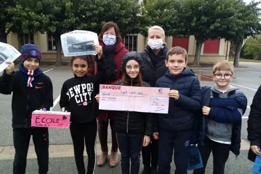 Les écoliers de Mozac (Puy-de-Dôme) ont couru pour les enfants malades