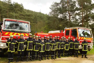 Trente sapeurs-pompiers, volontaires et professionnels, ont été formés aux feux de forêts