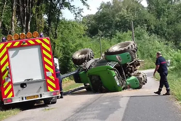 Son tracteur se renverse à Vigeois (Corrèze) : un jeune de 17 ans blessé