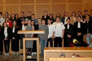 Le tribunal s’est ouvert aux élèves du collège Charles-Péguy