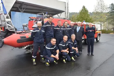 Huit pompiers de Corrèze partent en renfort dans l'Aude