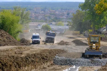 Pourquoi un drain géant a été construit sous la troisième tranche du boulevard urbain à Cusset (Allier) ?