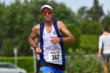 Olivier Cuissinat vainqueur des 14 km du Vernet (Allier)